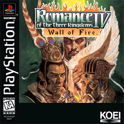 Romance of the Three Kingdoms IV Wall of Fire (PS1)