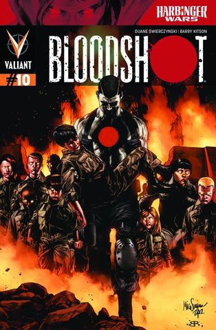 BLOODSHOT #10 HARBINGER WARS REG SUAYAN