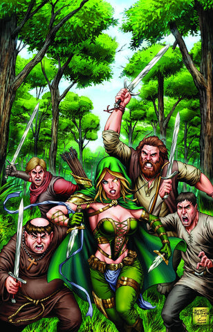 GFT ROBYN HOOD WANTED #4  B CVR REYES