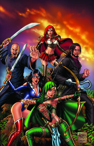 GFT REALM KNIGHTS #1  D CVR REYES