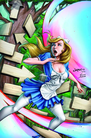 GFT WONDERLAND DOWN RABBIT HOLE #5  B CVR SALGADO