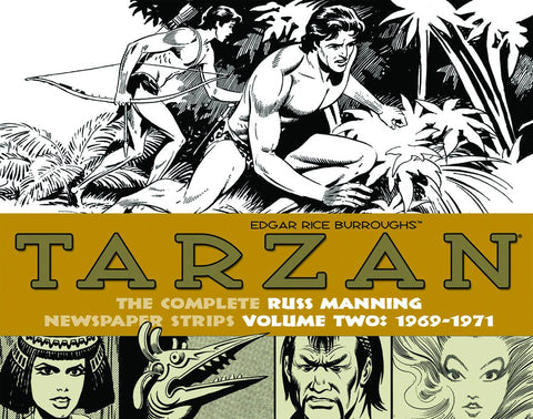 TARZAN RUSS MANNING NEWSPAPER STRIPS HC VOL 02 1969-1971