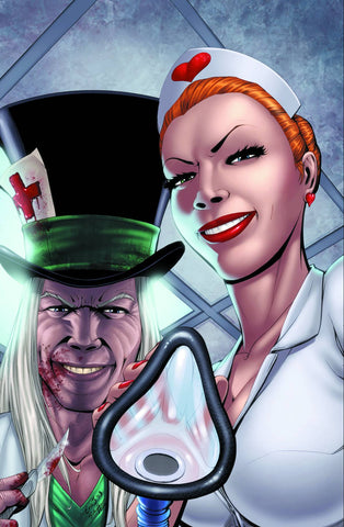 GFT WONDERLAND ASYLUM #1  B CVR ERIC J (MR)