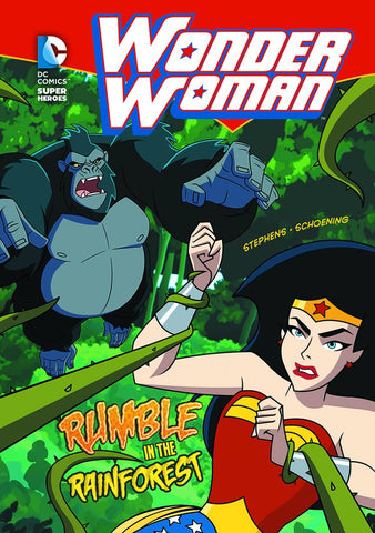 DC SUPER HEROES WONDER WOMAN YR TP RUMBLE IN RAINFOREST (C: