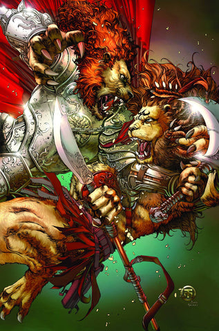 GFT TALES FROM OZ #2  COWARDLY LION C CVR TOLIBAO