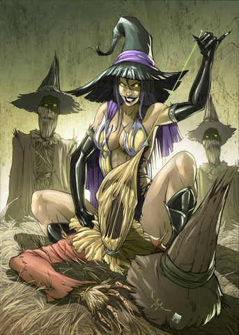 GFT TALES FROM OZ #3  SCARECROW C CVR QUALANO