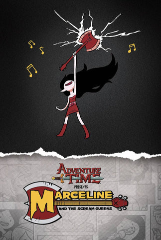 ADVENTURE TIME MARCELINE & SCREAM QUEENS MATHEMATICAL ED HC