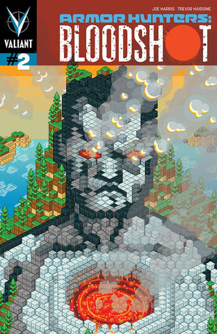 ARMOR HUNTERS BLOODSHOT #2  VALIANTCRAFT CVR