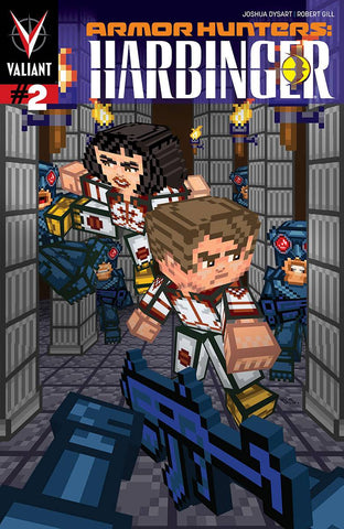 ARMOR HUNTERS HARBINGER #2  VALIANTCRAFT CVR