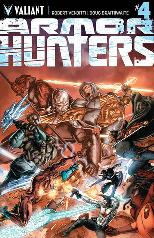 ARMOR HUNTERS #4  CVR A BRAITHWAITE