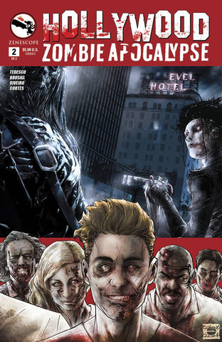 HOLLYWOOD ZOMBIE APOCALYPSE #2  C CVR CALDWELL (MR)