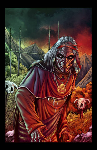 GFT DARK SHAMAN #1  B CVR MYCHAELS (MR)