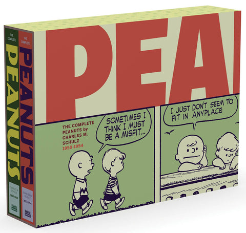 COMPLETE PEANUTS TP BOX SET 1950-1954