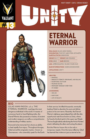 UNITY #13 CVR B FABRY HANDBOOK