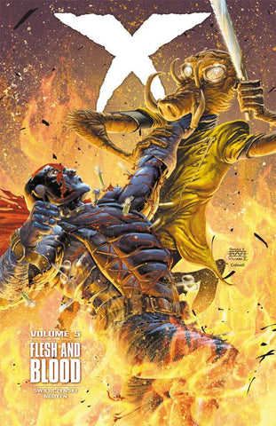 X TP VOL 05 FLESH AND BLOOD (MR)