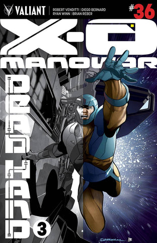 X-O MANOWAR #36 CVR A OVERLAY SANDOVAL
