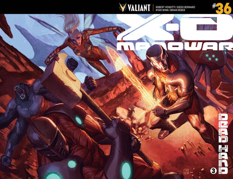 X-O MANOWAR #36 CVR B WRAPAROUND MOLINA