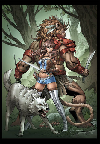 GFT OZ REIGN OF WITCH QUEEN #4  A CVR ORTIZ (MR)