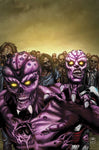 ALIENS VS ZOMBIES #1  B CVR SPAY (MR)