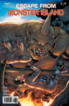 GFT ESCAPE FROM MONSTER ISLAND #3  B CVR SPAY (MR)