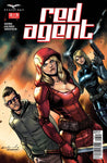 GFT RED AGENT #3  D CVR GALINDO (MR)