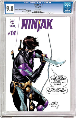 NINJAK #14 CVR D CGC REPLICA HENRY