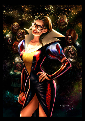 GFT SNOW WHITE VS SNOW WHITE #1  D CVR QUALANO