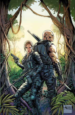 GFT ESCAPE FROM MONSTER ISLAND #5  B CVR REYES (MR)