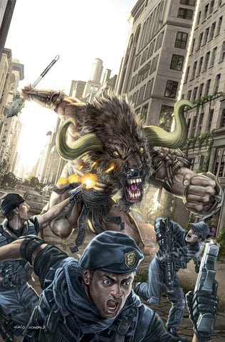 GFT ESCAPE FROM MONSTER ISLAND #5  D CVR CACAU (MR)
