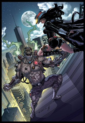 GFT VAN HELSING VS FRANKENSTEIN #3  CVR A ORTIZ (MR)