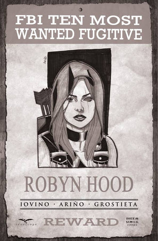 GFT ROBYN HOOD I LOVE NY #6  D CVR ARINO (MR)