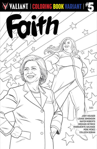 FAITH (ONGOING) #5 CVR D COLORING BOOK VAR