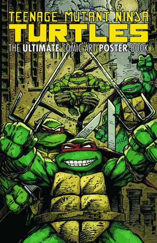 TMNT ULTIMATE COMIC ART POSTER BOOK TP