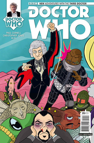 DOCTOR WHO 3RD #5  CVR D EDWARDS