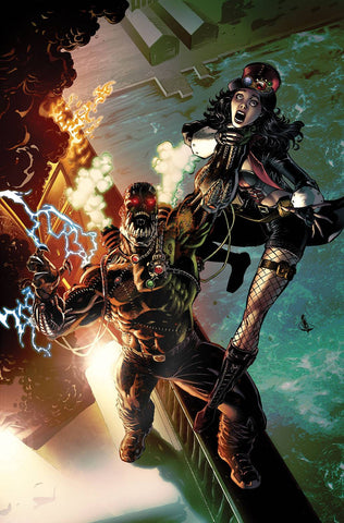 GFT VAN HELSING VS FRANKENSTEIN #5  CVR B METCALF (MR)