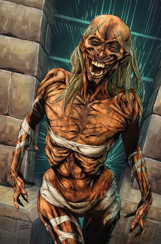 GFT VAN HELSING VS THE MUMMY OF AMUN RA #2  CVR D BIFU