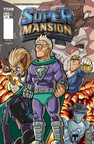 SUPERMANSION #1  CVR C HURN  (MR)