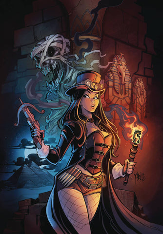 GFT VAN HELSING VS THE MUMMY OF AMUN RA #3  CVR C ABEL