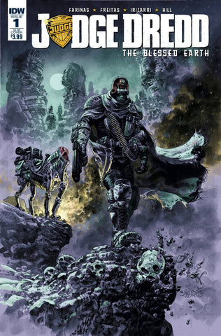 JUDGE DREDD BLESSED EARTH #1 SUBSCRIPTION VAR