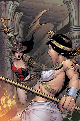 GFT VAN HELSING VS THE MUMMY OF AMUN RA #5  CVR B ROSE