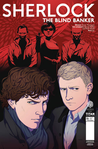 SHERLOCK BLIND BANKER #6  CVR A DOUBLELEAF