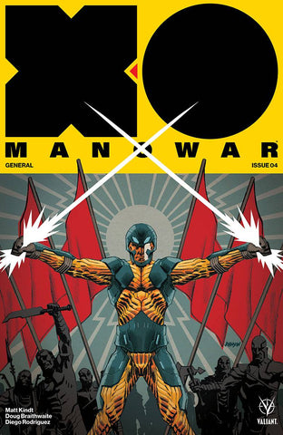 X-O MANOWAR (2017) #4  CVR B JOHNSON