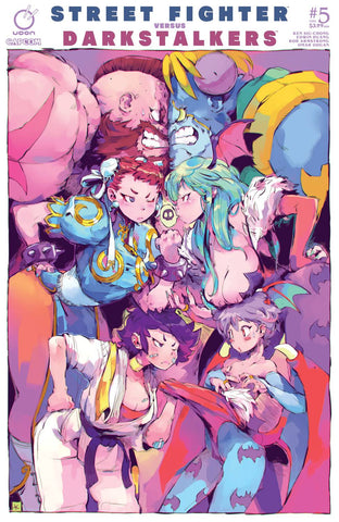 STREET FIGHTER VS DARKSTALKERS #5  CVR B CONFRANCESCO