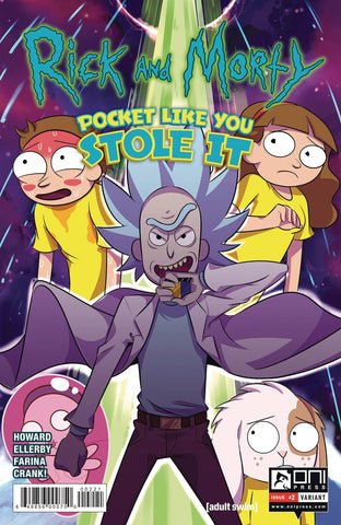 RICK & MORTY POCKET LIKE YOU STOLE IT #2  KIRKLAND VAR