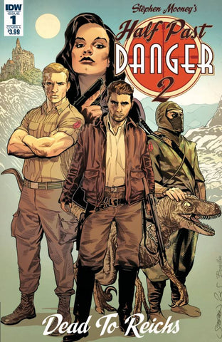 HALF PAST DANGER II DEAD TO REICHS #1  CVR A MOONEY (C