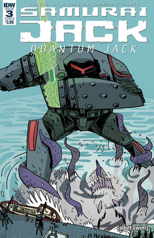 SAMURAI JACK QUANTUM JACK #3  CVR B CADWELL JOHNSON