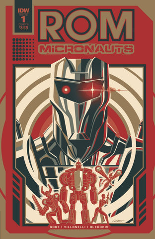 ROM & THE MICRONAUTS #1  CVR B CALTSOUDAS