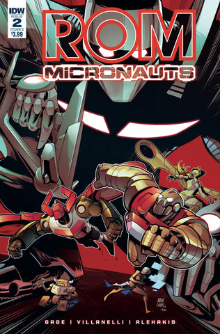 ROM & THE MICRONAUTS #2  CVR A SAMU