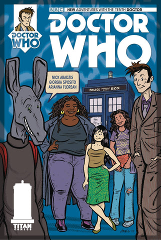 DOCTOR WHO 10TH YEAR THREE #14 CVR C ABADZIS