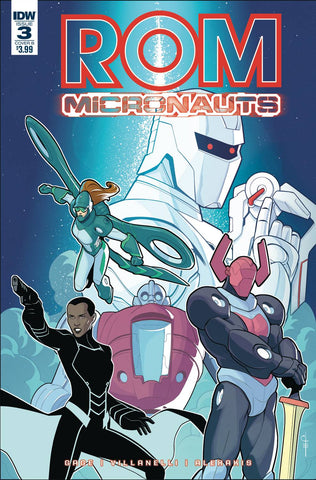 ROM & THE MICRONAUTS #3  CVR B EVENHUIS